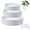 White, variant on topjuju 15 Pcs Large Plant Saucers, 10/12/14 inches Plastic Plant Trays to Catch Water, Extra Large Plant Saucer with Labels, Heavy Duty Plant Drip Trays for Plant Pots Indoors Outdoors
