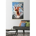 thumbnail image 2 of DC Comics - The Flash - Central City Wall Poster with Wooden Magnetic Frame, 22.375" x 34", 2 of 5