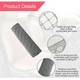 thumbnail image 3 of GoXteam 4Pack Seatbelt Covers Seat Belt Cover Pad Car Accessories Car Seat Belt Pads Seatbelt Cushion seat Belt Cover pad for Adults, 10.2inch, Gray, 3 of 7