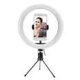 thumbnail image 1 of LED Camera Ringlight, 10 Inch LED Ring Light, Dimmable With Tripod For Makeup Live Streaming Photo Shooting, 1 of 8