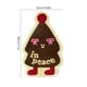 thumbnail image 3 of Tapete Decorativo para Árbol de Navidad | Tapete Absorbente para Entrada y Baño | 80 X 50 Cm | Poliéster Marrón | Base Antideslizante | Fácil de Limpiar | 1 Unidad, 3 of 6
