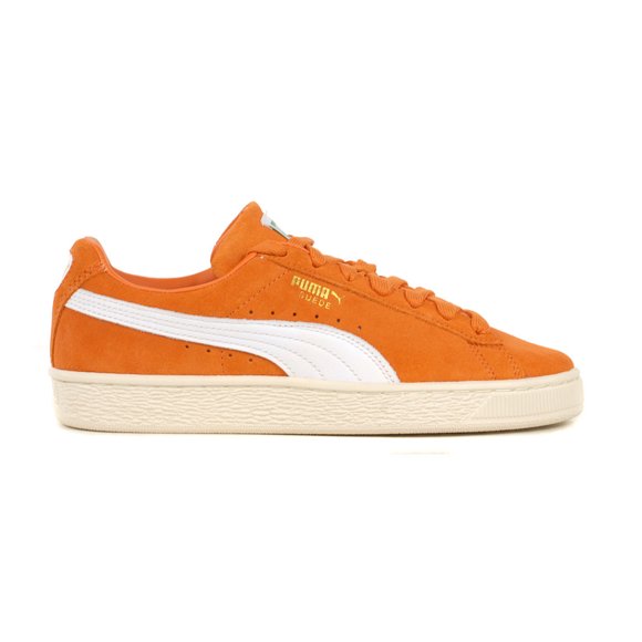 PUMA Men’s Suede Classic Orange/White Sneakers 39978117<span> - </span>5.5