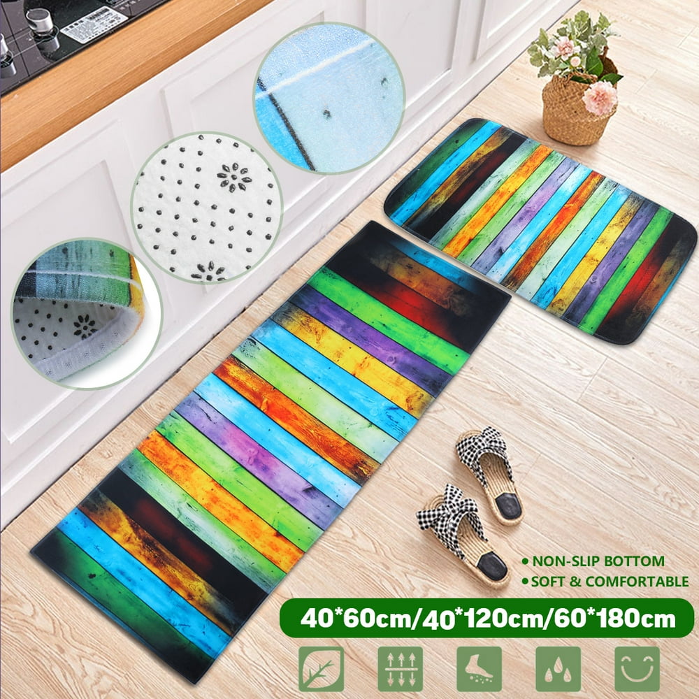 1pcs/2pcs(16x24 inch/16x47 inch) Non-Slip Kitchen Floor ...