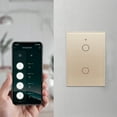 thumbnail image 1 of Yhmxh Electronics Smart Home Smart Switc-h,Smart Wi-Fi Wall Switc-h,2.4GHz Wi-Fi Tou-ch Switches,Fit For US Wall Switches,2 Timing Switch, 1 of 4