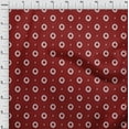 thumbnail image 3 of oneOone Viscose Chiffon Red Fabric Ikat Style Stripe Quilting Supplies Print Sewing Fabric By The Yard 42 Inch Wide, 3 of 4