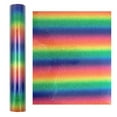 thumbnail image 1 of PEONAVET The Sticker Glitter Powder Heat Transfer Film Heat Transfer Vinyl Clothing DIY Printing, 1 of 1