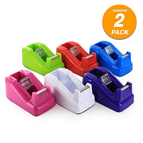 Emraw Mini 1" Core Desktop Tape Dispenser with Tape Refills NonSlip