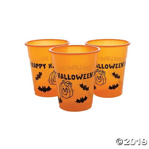 Happy Halloween Plastic Cup - Walmart.com - Walmart.com