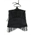 thumbnail image 2 of Liacowi Women Sexy Tassels Crop Top Backless Solid Color Slim Fit Cami Vest Summer Tops, 2 of 6