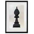 thumbnail image 1 of Cuadro de decorativo de ajedrez pintado 100% a mano colección MilleniArt enmarcado con madera y vidrio, 1 of 1