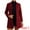 Deep Red, variant on DARING DIVA Women's Single Breasted Button Down Outerwear Pea Coats Deep Blue XS
