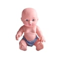 thumbnail image 2 of Big Save,HWRETIE Action & Toy Figures Clearance,Enamelled Mini Simulation Cradle Doll,Car,Rying Basket Tableware Bath Action Figure Set, 2 of 8