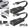 thumbnail image 1 of JShteea 1000 Mbps Con Cable USB 3.0 A RJ45 Lan Ethernet Adaptador Tarjeta Red para PC Portátil, 1 of 8