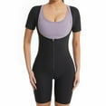 thumbnail image 1 of Trajes de sauna Mono de sauna para mujer Salvador Pantalones de chándal Ropa deportiva Chaleco adelgazante Plata l, 1 of 9