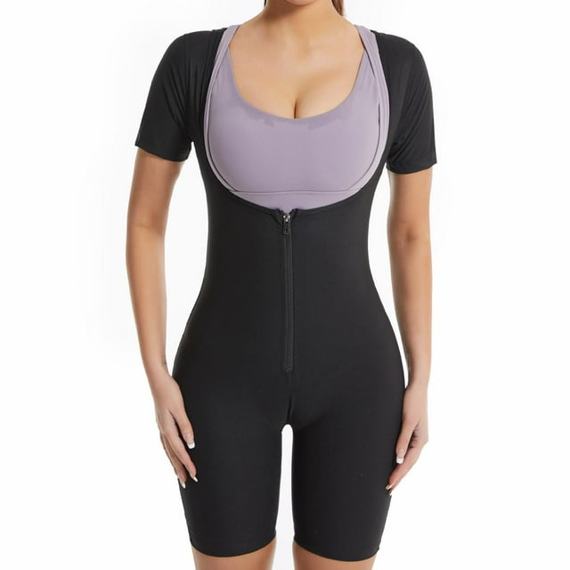 Trajes de sauna Mono de sauna para mujer Salvador Pantalones de chándal Ropa deportiva Chaleco adelgazante Plata l