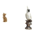 thumbnail image 1 of Escultura Decorativa De Resina De Un Gato O Loro. Figura Coleccionable Ideal Para Sala De Estar, Dormitorio, Entrada, Estantería, Escritorio O Mesa., 1 of 8