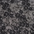 thumbnail image 5 of COOPHYA 1Pack Elegant Lace Rectangular Gauze Decorative Tablecloth Black 300 x 150 Cm Nylon Yarn Table Covering, 5 of 8
