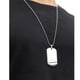 thumbnail image 5 of Collar con colgante, collar con etiqueta militar, collar con etiqueta de perro de titanio, collar con etiqueta militar, diseñado a medida Jadeshay A, 5 of 8