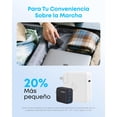 thumbnail image 4 of Anker Zolo Cargador 70W 4 Puertos, Cargador R&aacute;pido 3C1A, Puerto USB-C &Uacute;nico Compatible con MacBook Air, Doble Puerto para Tel&eacute;fono/Port&aacute;til, Compatible con, 4 of 7