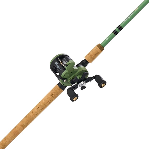 Shakespeare Wild Conventional Combo 7'10" 2-Piece Fishing Rod and Reel Combo