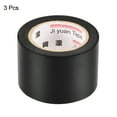 thumbnail image 3 of Unique Bargains 4cmx12m Non-Adhesive Protector Wrap Pipe Protective Tape Black 3Pack, 3 of 5