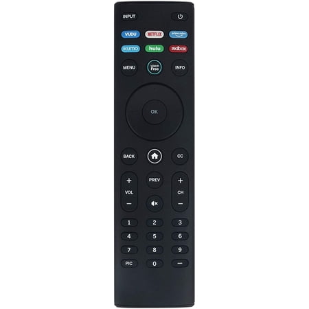 Vizio XRT140 Replacement Remote Control fits for V655-H1 V435-H1 V555-H1 V605-H3 V655-H9 M50Q7-H1 M55Q7-H1 M55Q8-H1 M65Q7-H1 M65Q8-H1 P65Q9-H1 P65QX-H1 P75Q9-H1 P75QX-H1 V435-H11 V585-H11 V405-H19