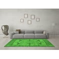 thumbnail image 3 of Ahgly Company Indoor Rectangle Oriental Green Industrial Area Rugs, 8' x 10', 3 of 4