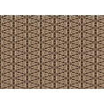 thumbnail image 1 of Ahgly Company Indoor Rectangle Patterned Black Bean Brown Area Rugs, 7' x 10', 1 of 6