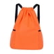 thumbnail image 3 of Mochila con cordón, ligera, informal, para el día a día, para viajes Naranja, 3 of 9