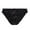 Black, variant on Aoochasliy Underwear for Womens Clothes Satin Panties Mid Waist Wavy Cotton Crotch Briefs