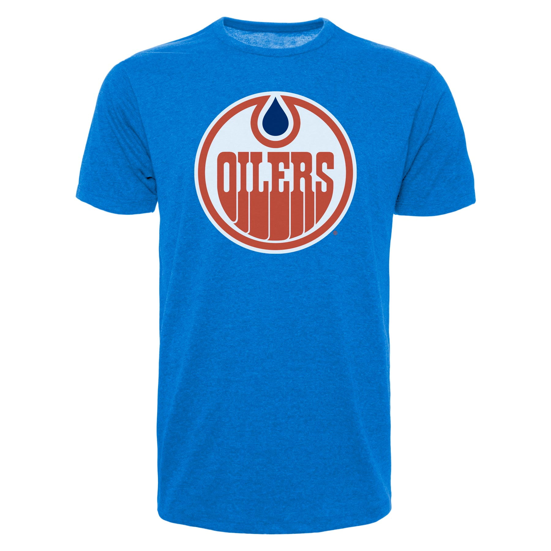 Edmonton Oilers Vintage NHL `47 Bi-Blend Logo T-Shirt - '47 | Walmart ...