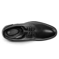 thumbnail image 3 of Rexoro Men's Oxford Dress Shoes Lace Up Classic Business Formal Oxford Shoes Wide Width Business Meetings, Office, Church, Formal Events, 3 of 6