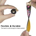 thumbnail image 3 of XiHAMA Leather Bands Compatible with Fitbit Charge 4/Charge 3, Replacement Accessories Wristband Straps for Women, 3 of 7