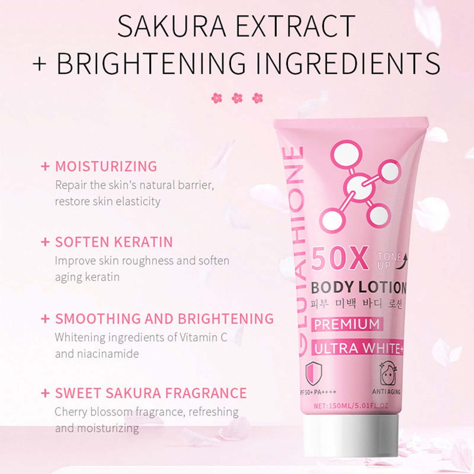 Glutathione 50x Tone Up Body Lotion Moisturizing And Soft Skin All