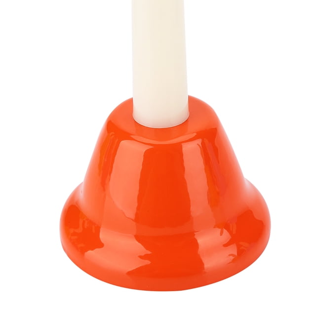 Juego de campanas de mano, campanas musicales de colores diatónicos de 8 notas, juego de campanas de mano de metal, instrumento musical para ni?os, para el aula de la escuela Ecomeon no