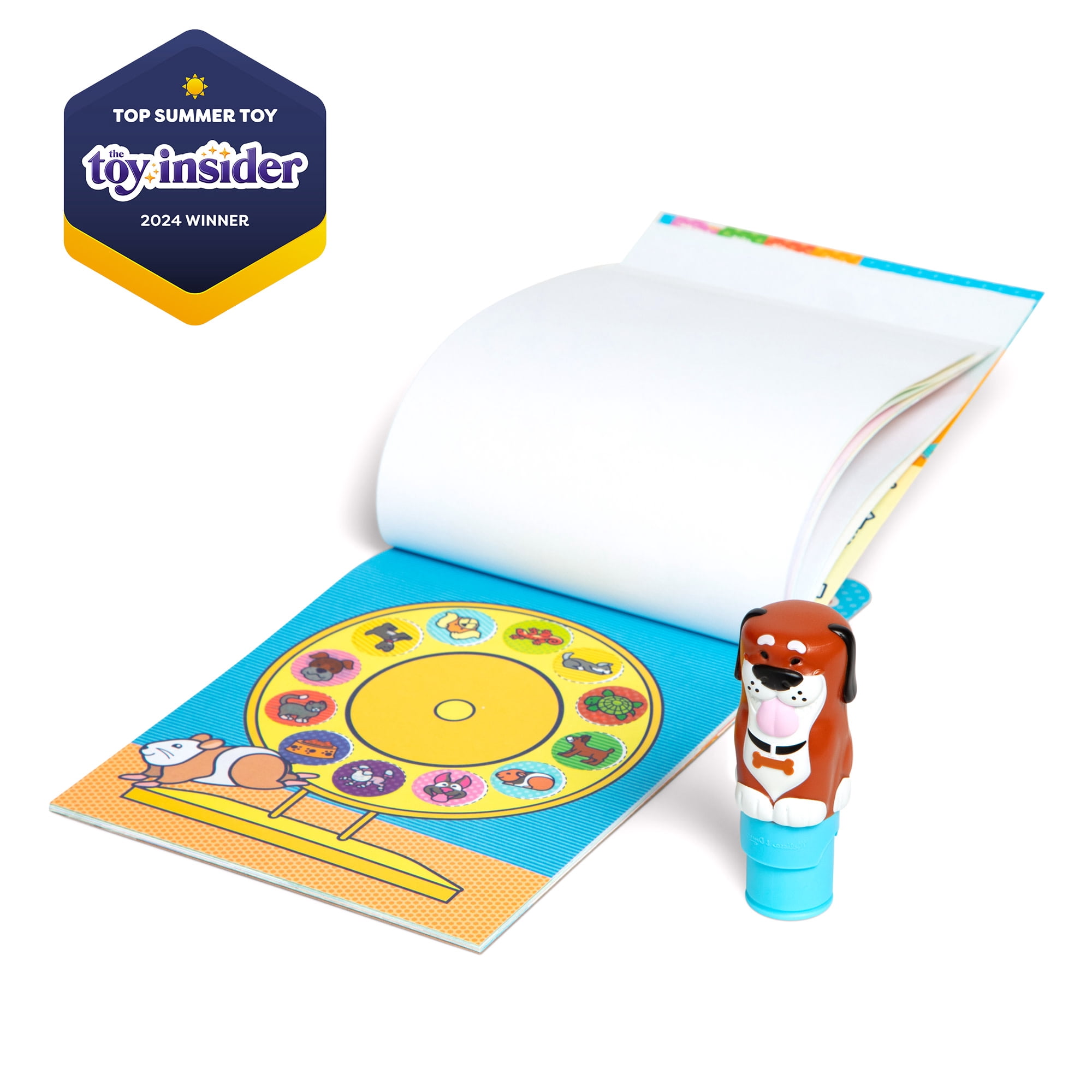 (2 pack) Melissa & Doug Sticker WOW!â„¢ Dog Sticker Stamper and 24-Page Activity Pad