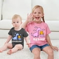 thumbnail image 4 of Aideaone Big Sister Little Brother Matching Outfits Set Toddler Girls T-Shirt ＆ Newborn Baby Boys Bodysuit Short Sleeve Sibling Clothes Set, 4 of 6