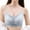 Gray, variant on Women 3/4 Cup Thin Bra Underwear Ice Silk Sling Beauty Vest Bra Thin Shoulder Strap Tube Top Bras Womens Deep V Bras