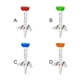 thumbnail image 3 of Greeniant Portable Golfs Ball Tee Holder Golfs Práctica Suministros Impermeable Mini Golfing Stud Training Aids Accesorio Bolas Nail Golf Verde, 3 of 6