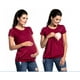 Femmes Enceintes Gilet Allaitement Tops Maternité Allaitement T-Shirt Chemisier en Vrac – image 5 sur 5