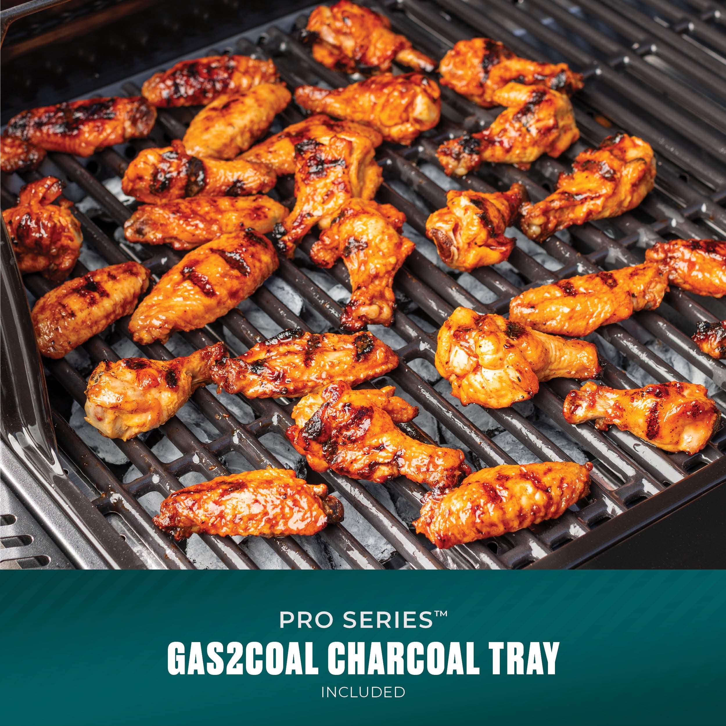 Charbroil Pro Series™ 4-Burner Gas Grill and Griddle with Side Burner