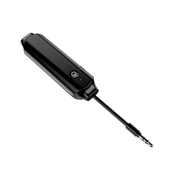 Kenally Receptor Transmisor automático inalámbrico recargable compatible con Bluetooth Teclado portátil de baja latencia Ratón Adaptador de 3,5 mm Paneles de instrumentos para automóviles Kenally VI015857-01B