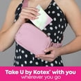 thumbnail image 3 of U by Kotex Balance - Sized for Teens Ultra Thin Pads with Wings - Heavy Absorbency - 28 ct (Packaging May Vary), 3 of 6
