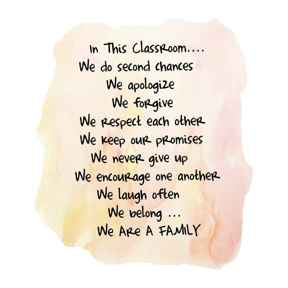 Quotes & Sayings Wall Decals for Students Classroom - Never Give Up Classroom Inspirations Classroom DIY & Creativity Boy Girl Bedroom Wall Sticker - Size: 9 In x 10 In