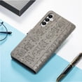thumbnail image 4 of Funda Cartera FOXDOCK para Samsung Galaxy A05S , Flip PU con Relieve de Gatos y Perros, Tarjetero y Soporte, 4 of 6