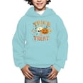 thumbnail image 2 of Mercatoo Sporty Casual and Loose Children's Top, Cute and Mischievous Style Halloween Printed Children's Hooded Sweatshirt, 2 of 4