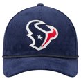 thumbnail image 2 of Men's New Era Navy Houston Texans Cord Corduroy 9FORTY A-Frame Adjustable Hat, 2 of 5