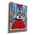 thumbnail image 2 of Epic Graffiti 'Blue Flamingo' by Loui Jover, Canvas Wall Art, 26"x34', 2 of 3