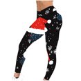 thumbnail image 5 of Mingw Ugly Christmas Holiday Leggings for Women Stretchy and Comfortable Yoga Pants High Waist Skinny Trousers,Multicolor,L, 5 of 5
