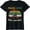 Black, variant on Peace Love Rock & Roll Guitar Player Guitarist Vintage T-Shirt